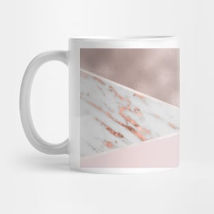 Lilac Lemonade - rose gold marble Mug